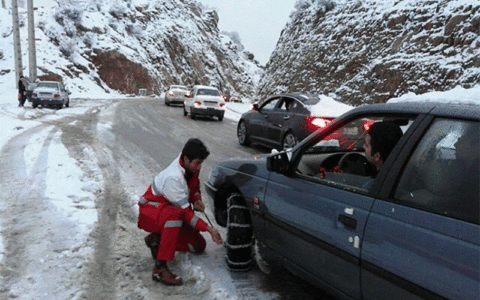 بارش برف، کولاک شدید