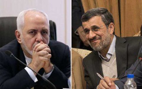 احمدی نژاد و ظریف