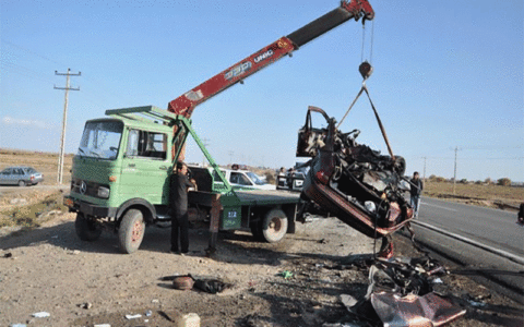 کشتههای تصادفات رانندگی