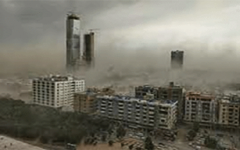 طوفان شن در پاکستان