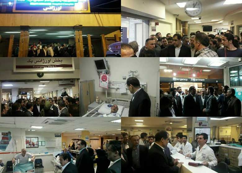 بازدیدهای شبانه وزیر بهداشت از بیمارستانهای پایتخت