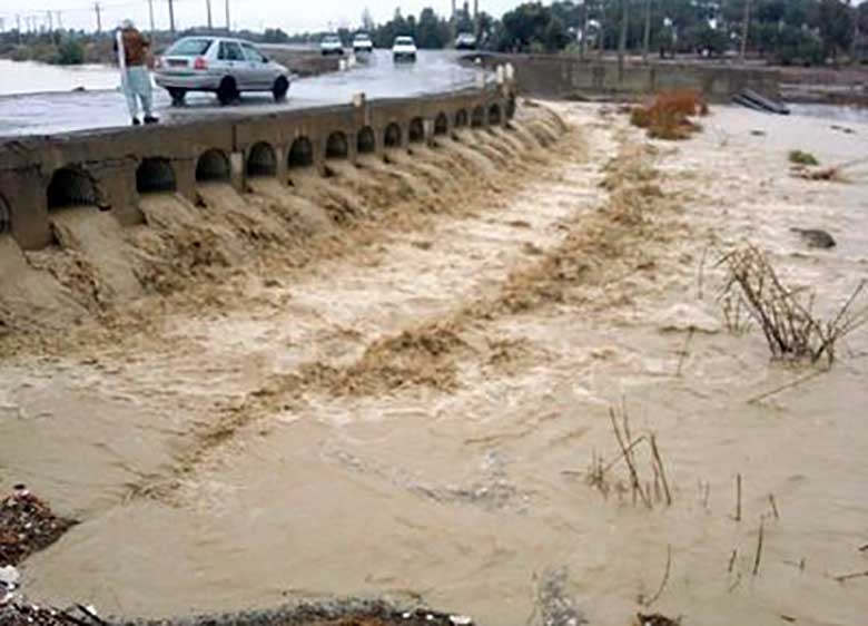بارندگی بیسابقه در ایرانشهر به ۱۰۰۰خانه آسیب زد