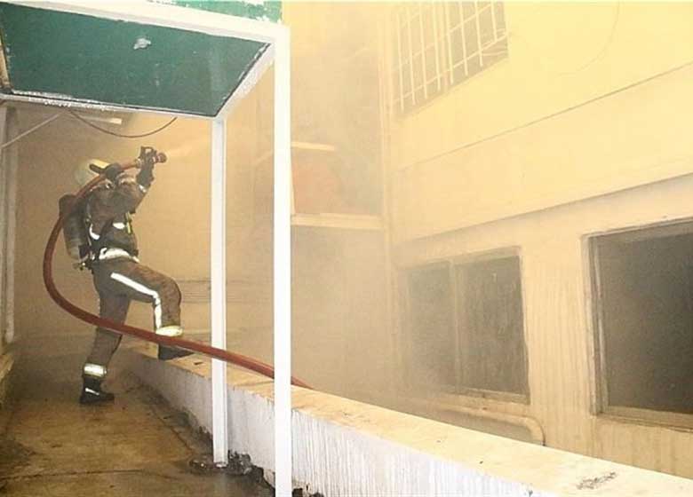 انفجار یک ساختمان مسکونی در ملاصدرا