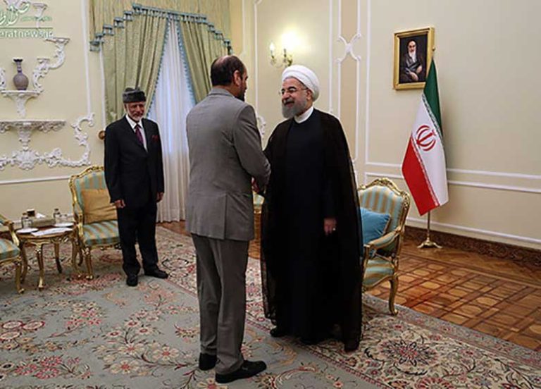دیدار وزیر خارجه عمان با رئیس جمهوری