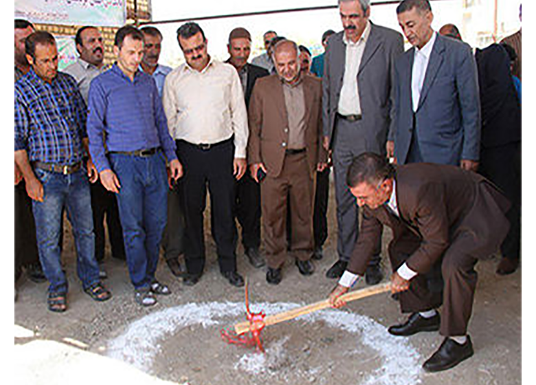 آغاز ساخت دو مدرسه در مناطق محروم کردستان با حمایت بانک ملی