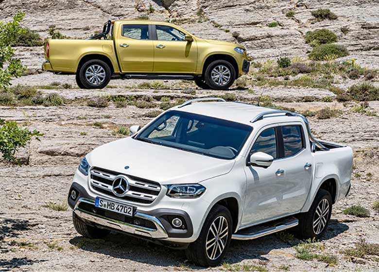 پیکاپ مرسدس بنز کلاس ایکس، معرفی شد
