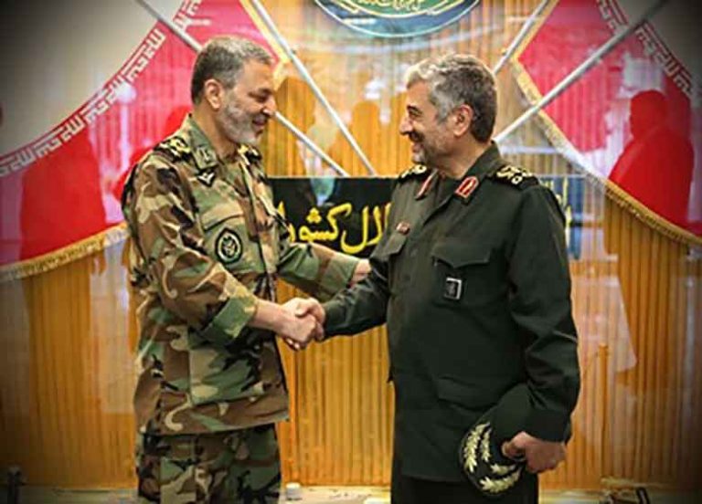 جزییاتی از دیدار مهم فرمانده کل سپاه و فرمانده جدید ارتش +تصاویر