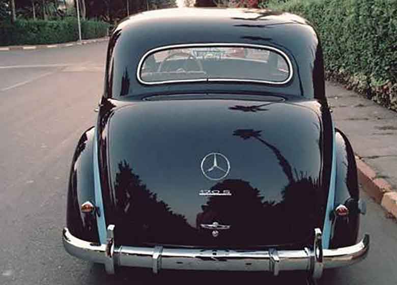 بنز کلاسیک ۶۴ساله در ایران +عکس