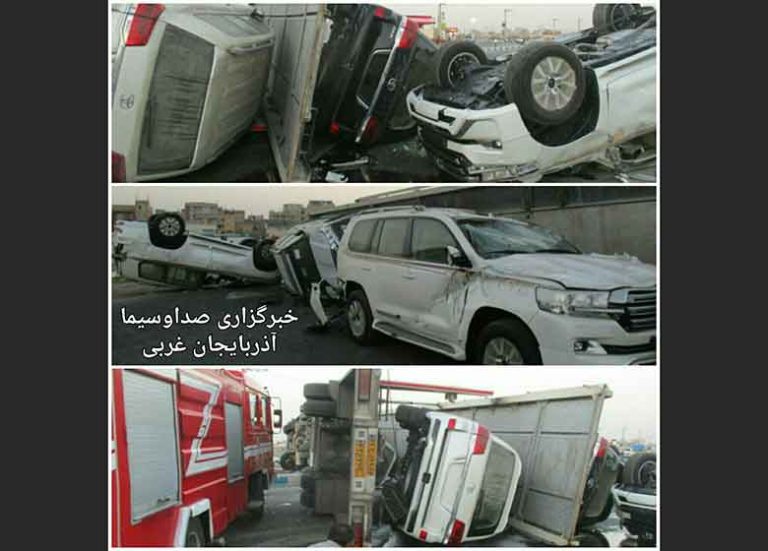 عکس: واژگونی محموله میلیاردی