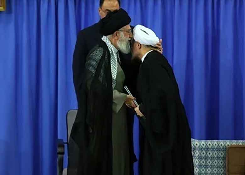 به پیروی از گزینش ملت ایران، رأی آنان را تنفیذ و دانشمند محترم دکتر حسن روحانی را به ریاست جمهوری اسلامی ایران منصوب میکنم