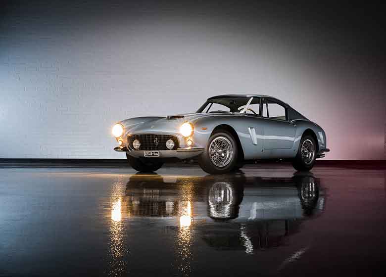 حراج مجموعهای بینظیر از خودروهای فراری