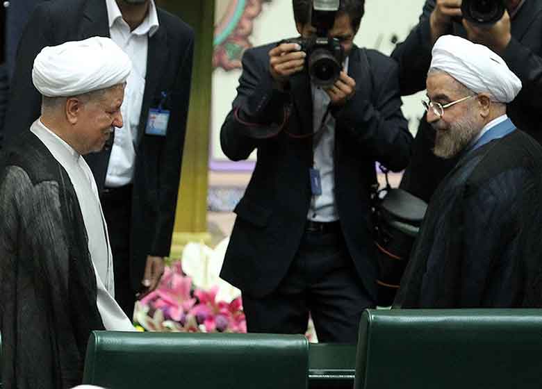 بزرگترین غایب مراسم تنفیذ و تحلیف رییس جمهوری + عکس