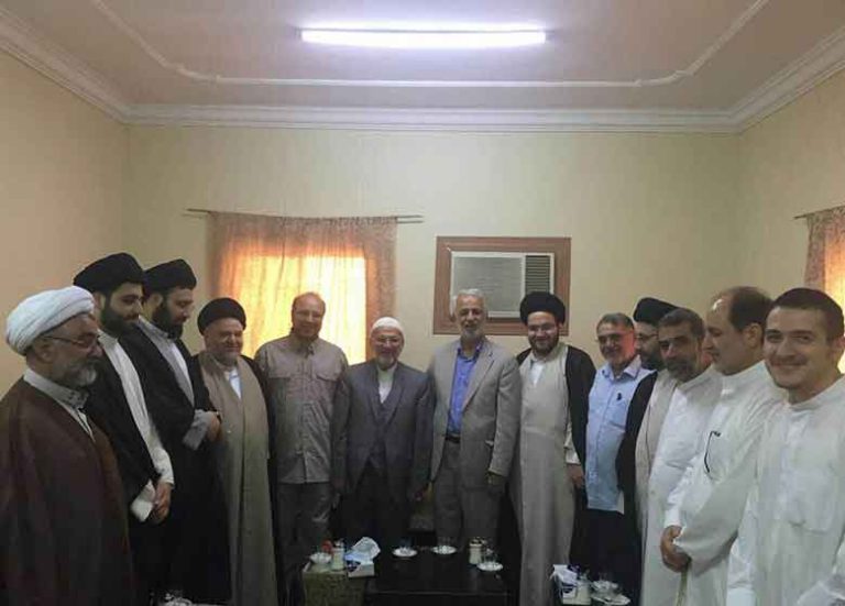 عکسی متفاوت از قالیباف و سید علی خمینی در مراسم حج