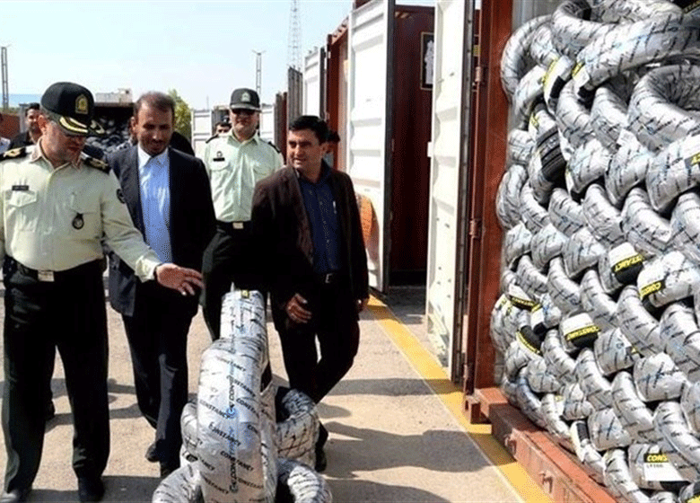 قاچاقچی بزرگ لاستیک مجازات شد؟