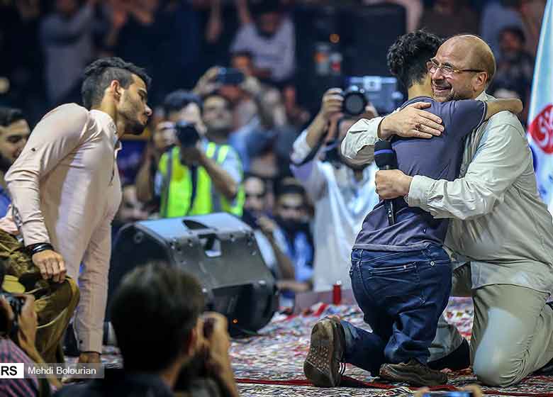 عکس خاص از محمد باقر قالیباف