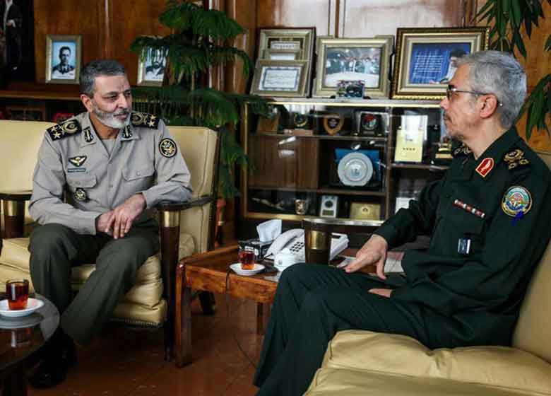 سرلشکر باقری با فرمانده کل ارتش دیدار کرد