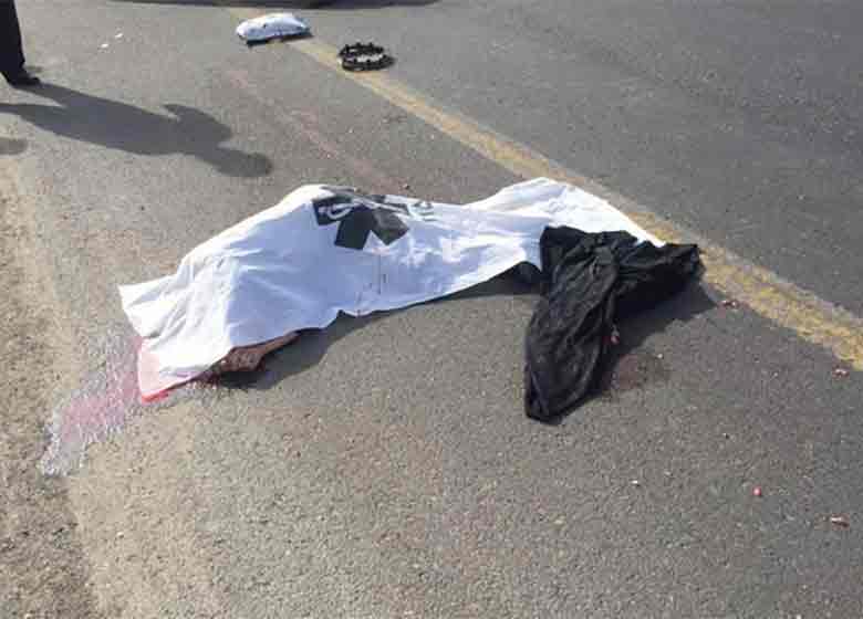 عبور مرگبار عابر از عرض خیابان