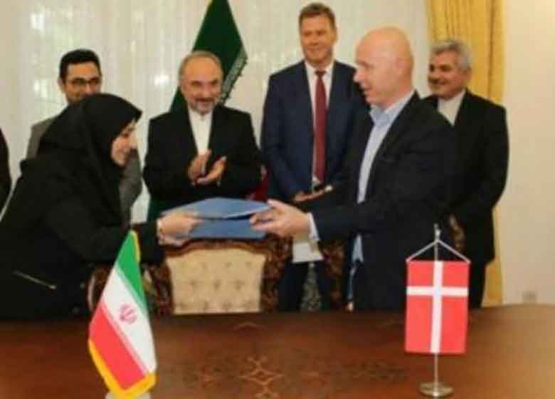 امضای دانمارکی ها پای قرارداد فاینانس با بانک های ایران