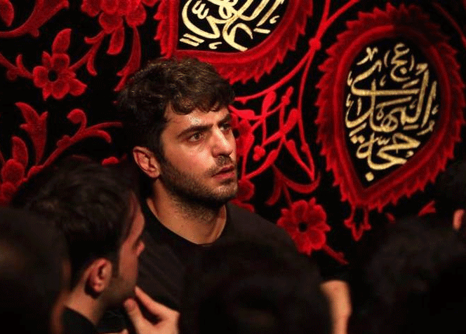 حضور مجری معروف در مراسم عزاداری/عکس
