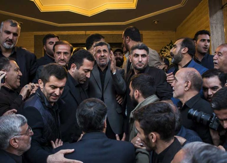 (تصاویر) مراسم ختم داود احمدی‌نژاد