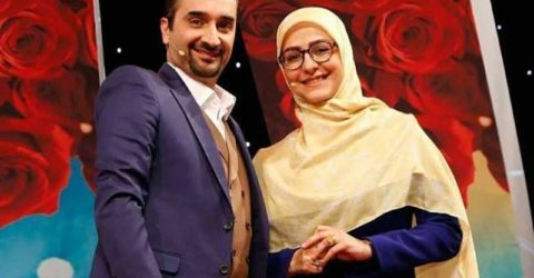 فیلمی از جنجالی ترین زن و شوهر تلویزیون ایران