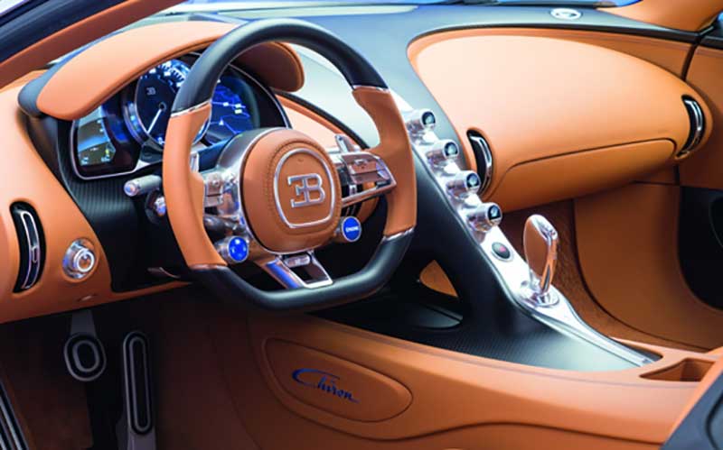 بوگاتی شیرون 2.7 میلیون دلاری چه امکاناتی دارد؟