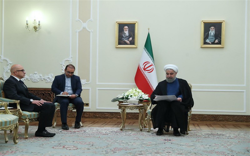 تاکید روحانی بر گسترده شدن روابط تهران و آتن