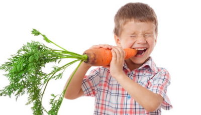 علاقه مند کردن کودک به هویج