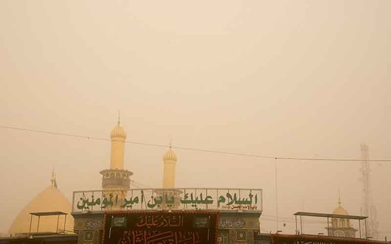 نظر هواشناسی عراق درباره زمان پایان گردوخاک