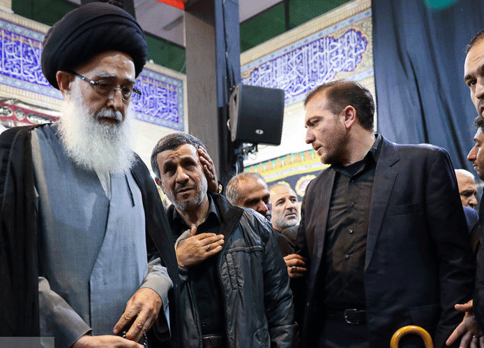 مراسم تشییع پیکر داوود احمدی نژاد