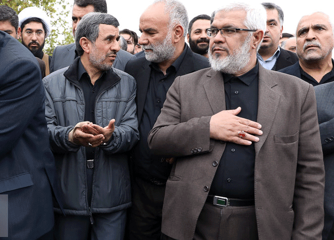 مراسم تشییع پیکر داوود احمدی نژاد