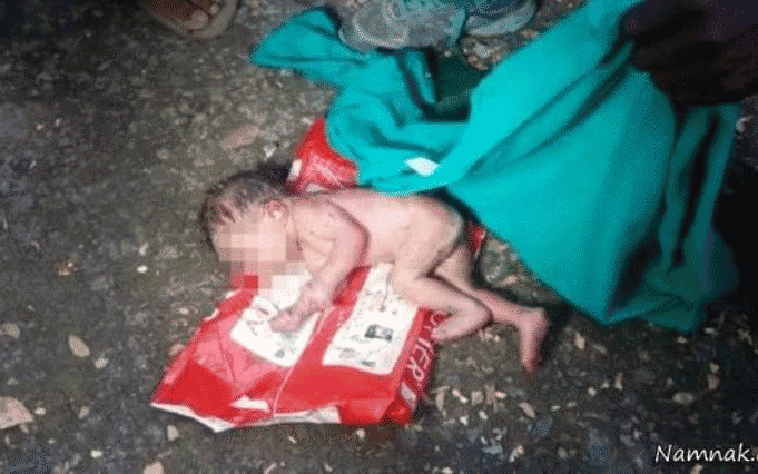 مورچهها نوزاد دختر را زنده زنده خوردند! +تصاویر