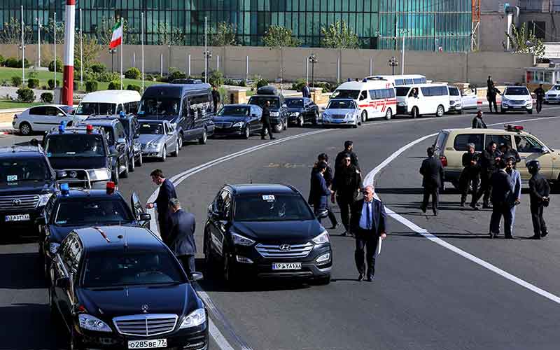 جزئیاتی از اسکورت جالب توجه ولادمیر پوتین در تهران