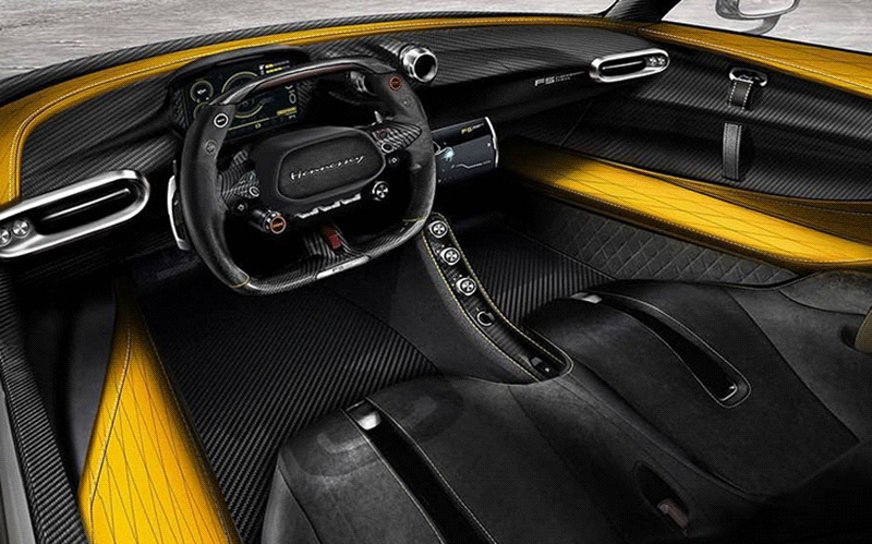 تصاویر کابین ابرخودروی هنسی ونوم F5 منتشر شد