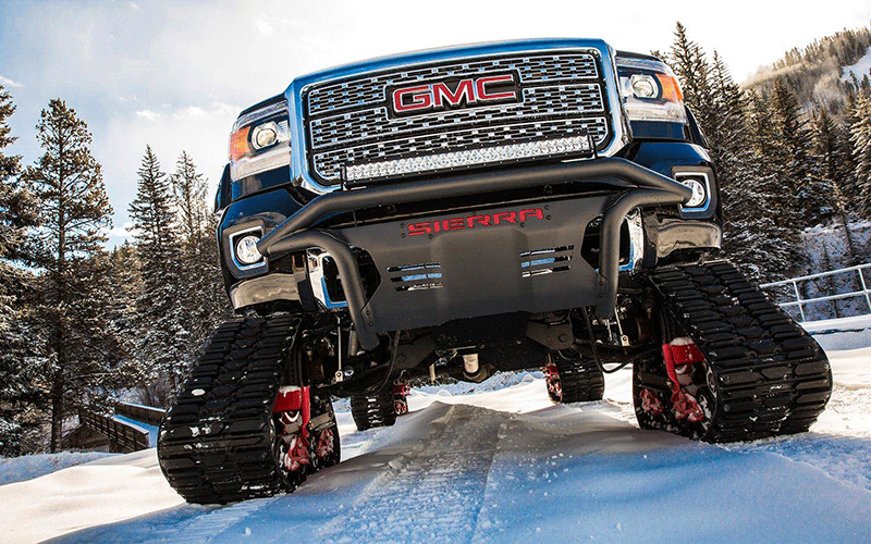 وانت پیکاپ GMC با طرح مفهومی سیرا، رونمایی شد