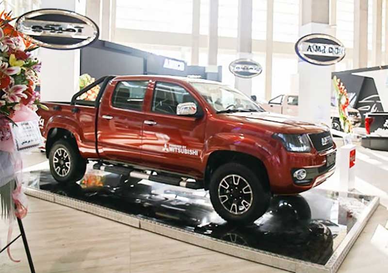 پیکاپ آمیکو آسنا با قیمتی عجیب در نمایشگاه خودرو تهران رونمایی شد