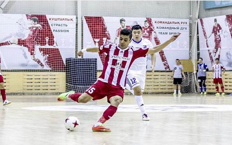 تساوی غیرت با گلزنی طیبی در لیگ قزاقستان+عکس