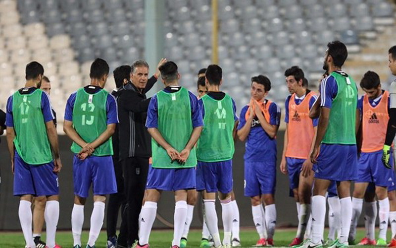 مسئولین حراست مانع از ورود دوربینهای تلویزیونی به تمرین تیم ملی شدند