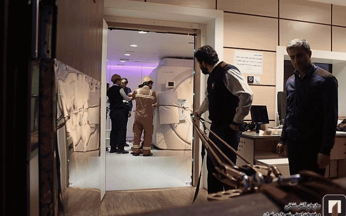 عکسبرداری از بیمار در اتاق "MRI" حادثهساز شد + تصاویر