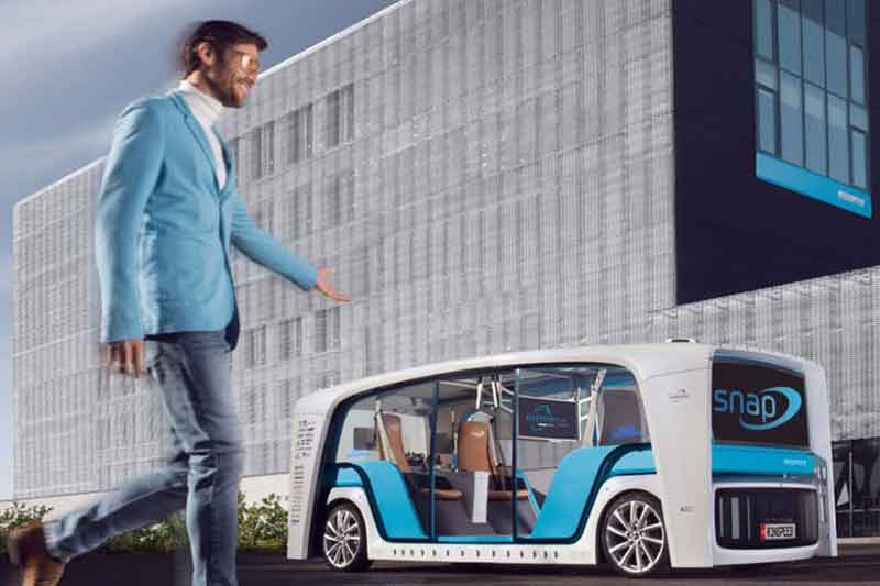 خودروی مفهومی اسنپ در لاسوگاس رونمایی میشود