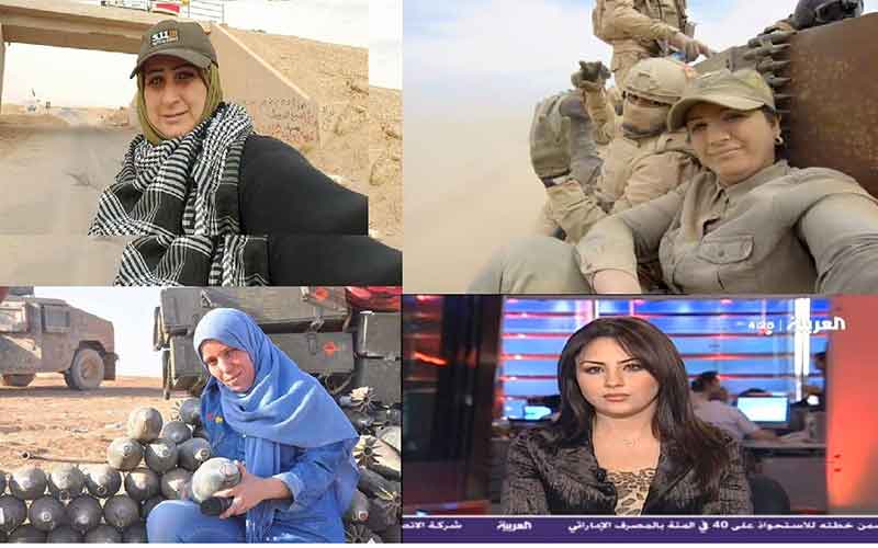 اعتراض عراقی ها به حضور خبرنگار طرفدار داعش در جشن پیروزی بر داعش