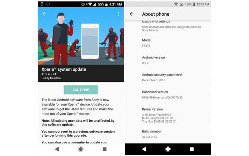 سونی آپدیت جدیدی برای اکسپریا ایکس زد ، اکسپریا ایکس زد و ایکس پرفورمنس منتشر کرد 11 61
