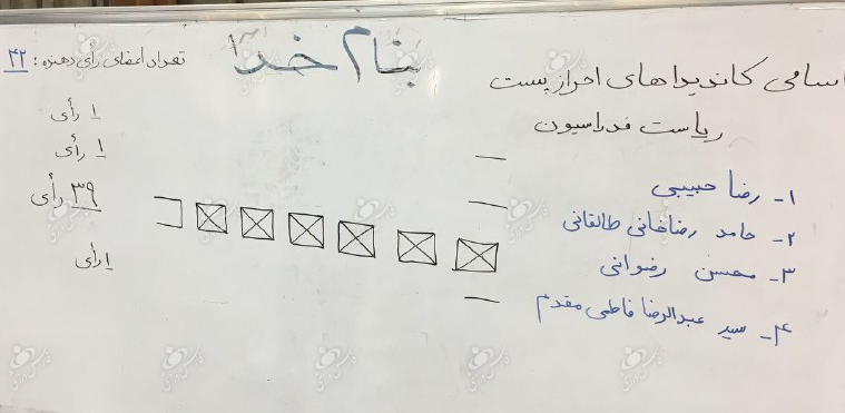 رضوانی رئیس فدراسیون شنا، شیرجه و واترپلو باقی ماند+عکس