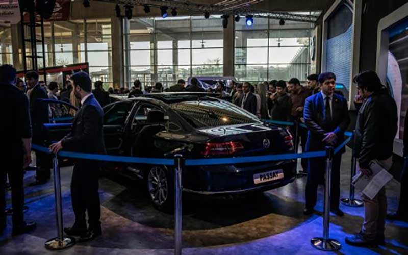 ماموت خودرو با محصولات فولکس واگن آلمان در نمایشگاه خودرو تهران حاضر شد