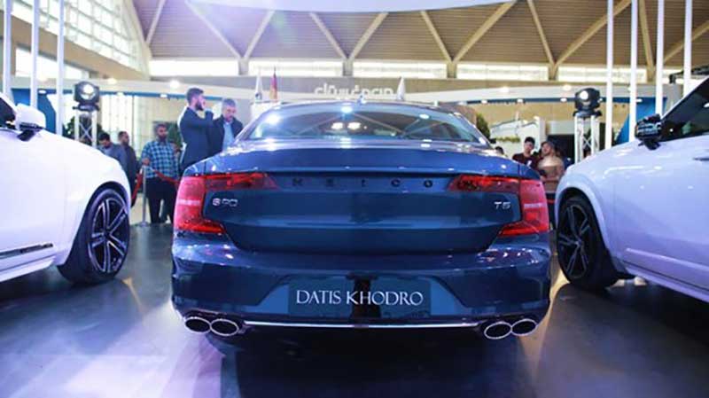 ولوو اس 90 توسط داتیس خودرو رونمایی شد؛ لوکس ترین سدان ولوو در نمایشگاه خودرو تهران