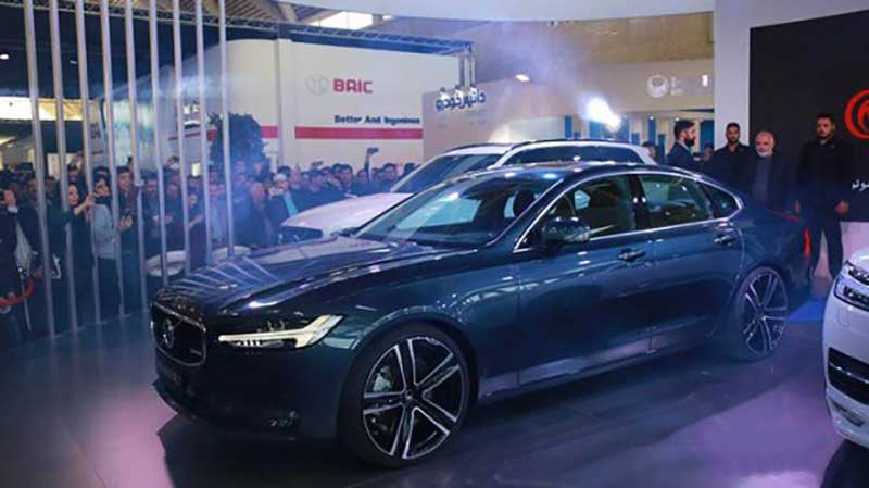 ولوو اس 90 توسط داتیس خودرو رونمایی شد؛ لوکس ترین سدان ولوو در نمایشگاه خودرو تهران