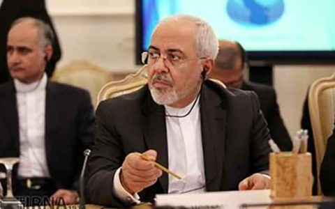 نمایی جالب از ظریف و وزرای خارجه کشورهای ساحلی دریای خزر