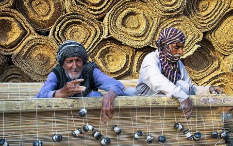 (تصاویر) حصیربافی در سیستان و بلوچستان