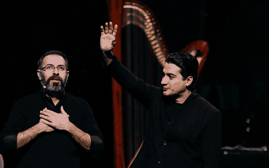 هنرنمایی "همایون شجریان" روی سن تالار کشور/عکس