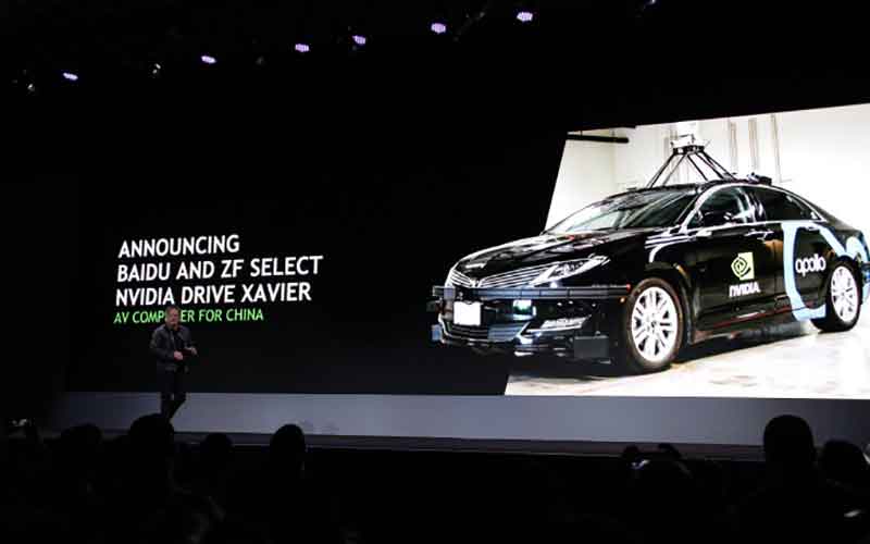 انویدیا با اوبر و فولکس واگن برای توسعه تکنولوژی خودروی خودران همکاری میکند